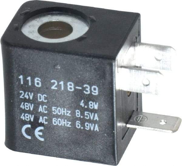 ARO/Ingersoll-Rand - 24 DC Volt, Din Connection Coil Lead Length, Class F, Solenoid Coil - 4.8 Watt, NEMA 4 Enclosure, Use with ARO Solenoid Valve - Americas Industrial Supply