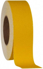 NMC - Yellow Solid Color Anti-Slip Vinyl Tape - 2" Wide x 60' Long x 0.02" Thick, General Traffic - Americas Industrial Supply