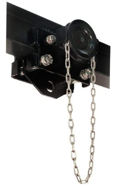Coffing - 2 Ton Capacity Hand Geared Trolley - 2-3/8" to 8-7/8" Flange Width, 4-1/4" Wheel Diam, 6" to 24" I-Beam, 45" Min Radius - Americas Industrial Supply