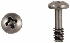 Made in USA - Phillips Drive #4-40 UNC 1" Length Under Head Captive Screw - Americas Industrial Supply
