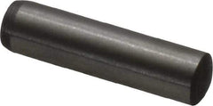 Made in USA - 4mm Diam x 16mm Pin Length 416 Stainless Steel Precision Dowel Pin - C 36-42 Hardness, 1 Beveled & 1 Rounded End - Americas Industrial Supply