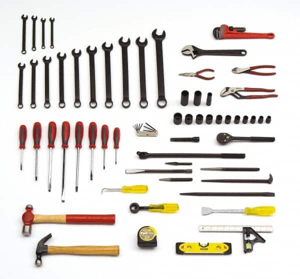 Proto - 67 Piece Railroad Tool Set - Tools Only - Americas Industrial Supply