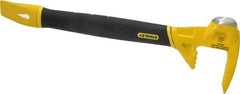 Stanley - 15" OAL Functional Utility Bar - 5" Tip Width, Forged Steel - Americas Industrial Supply