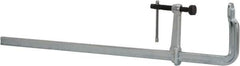 Bessey - 7" Deep Throat, 36" Max Capacity, Standard Sliding Arm Clamp - 4,880 Lb Clamping Pressure, 0.85" Spindle Diam - Americas Industrial Supply