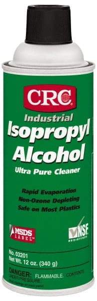 CRC - 16 oz Aerosol Cleaner/Degreaser - Isopropanol Alcohol - Americas Industrial Supply