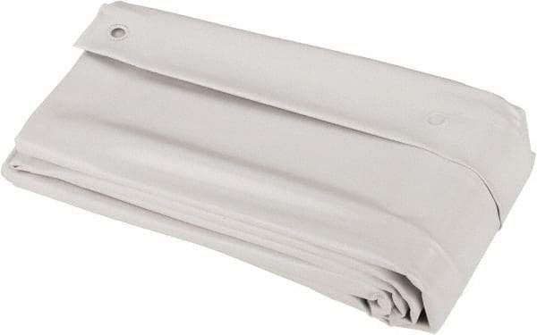 Ability One - Plastic Shower Curtain - 72" High - Americas Industrial Supply