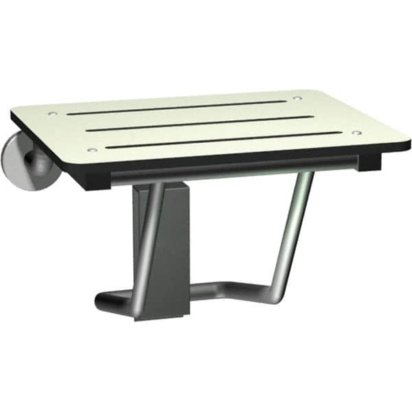 ASI-American Specialties, Inc. - Washroom Partition Hardware & Accessories Type: Folding Shower Seat Material: Phenolic - Americas Industrial Supply