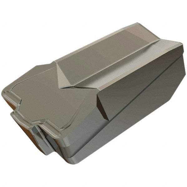 Iscar - 8GIMM CC Grade IC808, 8mm Cutting Width Carbide Grooving Insert - Neutral, 0.8mm Corner Radius, TiAlN Finish - Americas Industrial Supply