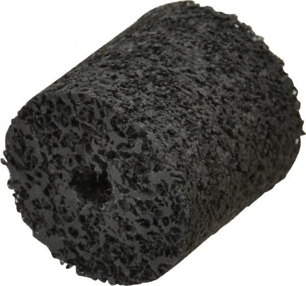 Brite Star - 1" Diam, 1" Face Width, 3/16" Center Hole, Fine Grade, Silicon Carbide Deburring Wheel - Unitized, Soft Density 2 Grade, 30,100 RPM - Americas Industrial Supply