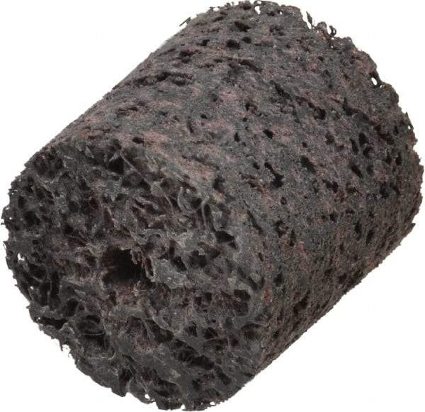 Brite Star - 1" Diam, 1" Face Width, 3/16" Center Hole, Coarse Grade, Aluminum Oxide Deburring Wheel - Unitized, Hard Density 7 Grade, 35,100 RPM - Americas Industrial Supply