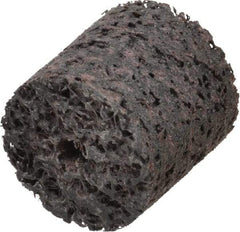 Brite Star - 1" Diam, 1" Face Width, 3/16" Center Hole, Coarse Grade, Aluminum Oxide Deburring Wheel - Unitized, Hard Density 7 Grade, 35,100 RPM - Americas Industrial Supply