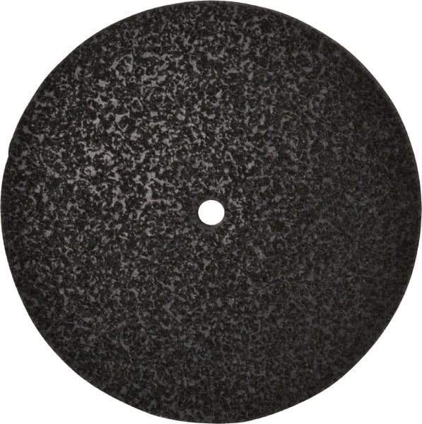 Brite Star - 4" Diam, 1/4" Face Width, 1/4" Center Hole, Fine Grade, Silicon Carbide Deburring Wheel - Unitized, Soft Density 2 Grade, 8,500 RPM - Americas Industrial Supply