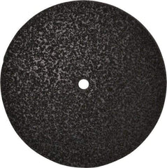 Brite Star - 4" Diam, 1/4" Face Width, 1/4" Center Hole, Fine Grade, Silicon Carbide Deburring Wheel - Unitized, Soft Density 2 Grade, 8,500 RPM - Americas Industrial Supply