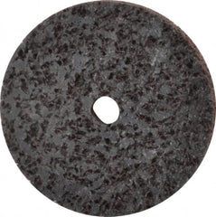 Brite Star - 2" Diam, 1/4" Face Width, 1/4" Center Hole, Medium Grade, Aluminum Oxide Deburring Wheel - Unitized, Soft Density 2 Grade, 16,100 RPM - Americas Industrial Supply