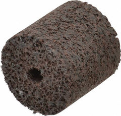 Brite Star - 1" Diam, 1" Face Width, 3/16" Center Hole, Fine Grade, Aluminum Oxide Deburring Wheel - Unitized, Medium Density 5 Grade, 35,100 RPM - Americas Industrial Supply