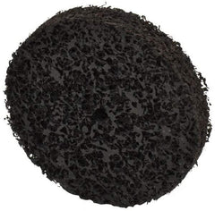 Brite Star - 3" Diam, 1/2" Face Width, 1/4" Center Hole, Medium Grade, Aluminum Oxide Deburring Wheel - Unitized, Soft Density 2 Grade, 10,000 RPM - Americas Industrial Supply