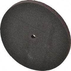 Brite Star - 4" Diam, 1/4" Face Width, 1/4" Center Hole, Medium Grade, Aluminum Oxide Deburring Wheel - Unitized, Hard Density 7 Grade, 12,100 RPM - Americas Industrial Supply