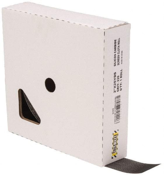 Tru-Maxx - 2" x 25 Yd 220 Grit Silicon Carbide Screen Roll - Fine Grade - Americas Industrial Supply