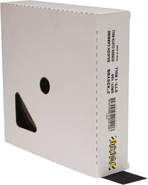 Tru-Maxx - 2" x 25 Yd 180 Grit Silicon Carbide Screen Roll - Fine Grade - Americas Industrial Supply