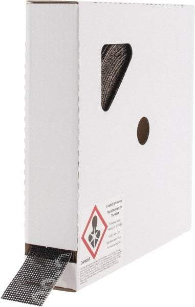 Tru-Maxx - 1-1/2" x 25 Yd 80 Grit Silicon Carbide Screen Roll - Medium Grade - Americas Industrial Supply