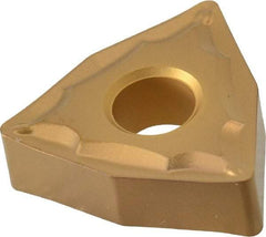 Sumitomo - WNMG432 ESU Grade AC830P Carbide Turning Insert - 80° Trigon, 1/2" Inscr Circle, 3/16" Thick, 1/32" Corner Radius - Americas Industrial Supply