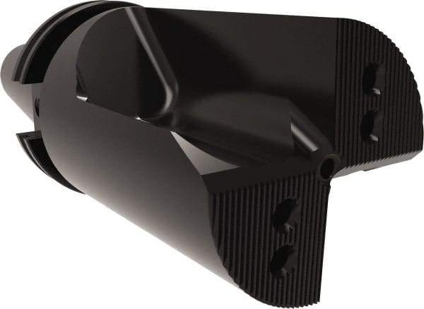 Allied Machine and Engineering - 4" Max Drill Depth, 1xD, 3.8" Diam, Indexable Insert Drill - 4 Inserts, CAT50 Taper Shank - Americas Industrial Supply