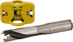 Kennametal - 23 to 24mm Diam, 3xD, 2.83" Max Depth, 15/16" Shank Diam, 3.98" Flute, 6-1/4" OAL, Replaceable Tip Drill - ZB Seat Size, Series KenTIP - Americas Industrial Supply