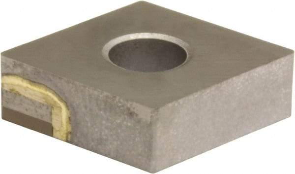 Sumitomo - CNMA432 Grade BN250 PCBN Turning Insert - Uncoated, 80° Diamond, 1/2" Inscr Circle, 3/16" Thick, 1/32" Corner Radius - Americas Industrial Supply