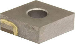 Sumitomo - CNMA432 Grade BN250 PCBN Turning Insert - Uncoated, 80° Diamond, 1/2" Inscr Circle, 3/16" Thick, 1/32" Corner Radius - Americas Industrial Supply
