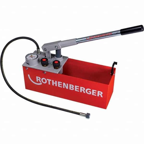 Rothenberger - Pressure, Cooling & Fuel System Test Kits Type: Pressure Pump Applications: Water Lines; Leak Testing; Compression Testing - Americas Industrial Supply