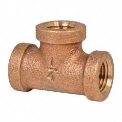 Legend Valve - Class 125, 1/4" Internal Pipe, Bronze Tee - FNPT - Americas Industrial Supply