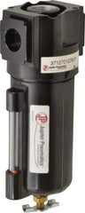 PRO-SOURCE - Filter Manual Drop Leg Drain with Metal Bowl - 6-1/2" High x 2-3/4" Wide, For Use with Compressed Air Systems - Americas Industrial Supply