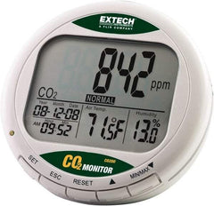 Extech - -14 to 140°F, 0 to 99.9% Humidity Range, Air Quality Monitor - Americas Industrial Supply