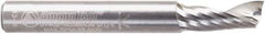 Amana Tool - 1/4" Cutting Diam x 5/8" Length of Cut, 1 Flute, Upcut Spiral Router Bit - Right Hand Cut, Solid Carbide, 2" OAL x 1/4" Shank Diam - Americas Industrial Supply