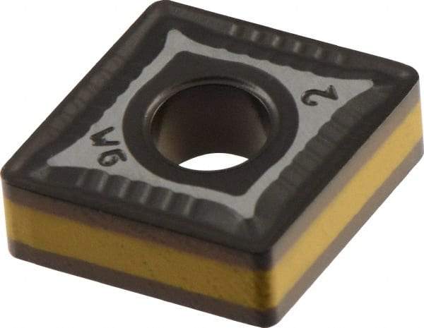 Iscar - CNMG432 WG Grade IC8250 Carbide Turning Insert - TiCN/Al2O3/TiN Finish, 80° Diamond, 1/2" Inscr Circle, 3/16" Thick, 1/32" Corner Radius - Americas Industrial Supply