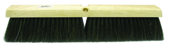 24" Horse Hair Medium Sweeping - Broom Without Handle - Americas Industrial Supply