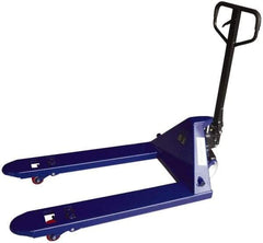 Value Collection - 5,500 Lb Capacity, 7-1/2" Lift Economy Pallet Truck - 3" Min Lift Height, 42" Fork Length x 27" Fork Width, 27" Overall Width - Americas Industrial Supply