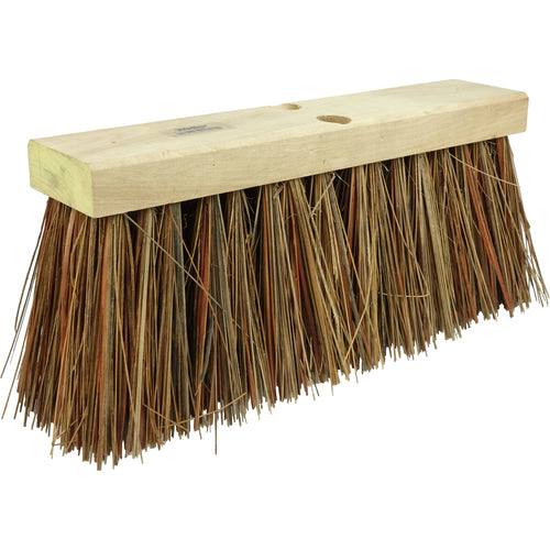 16″ Street Broom, 6-1/4″ Trim Length, Bass and Palmyra Blend Fill - Americas Industrial Supply