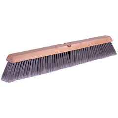 18″ Fine Sweep Floor Brush, Flagged Silver Polystyrene Fill - Americas Industrial Supply