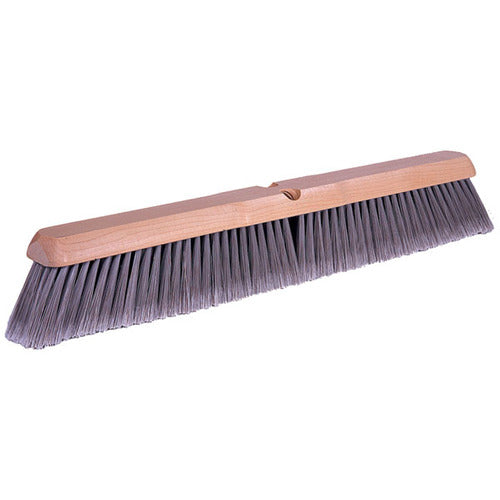 24″ Silver Synthetic Fine Sweeping - Broom Without Handle - Americas Industrial Supply