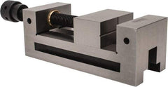 Gibraltar - 3-15/16" Jaw Width, 5" Jaw Opening Capacity, 1.7" Jaw Height, Toolmaker's Vise - Flat Jaw, 0.0002" Parallelism, 0.0003" Squareness, 10" OAL x 3.7" OAH - Americas Industrial Supply