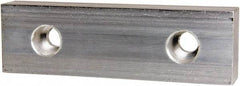 Gibraltar - 8" Wide x 2-1/2" High x 1-1/4" Thick, Flat/No Step Vise Jaw - Soft, Aluminum, Fixed Jaw, Compatible with 8" Vises - Americas Industrial Supply