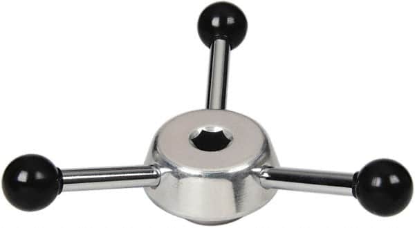 Gibraltar - 1 Piece Vise Handle - Aluminum, Steel, 9/16" Hex - Americas Industrial Supply