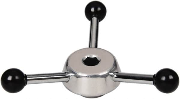 Gibraltar - 1 Piece Vise Handle - Aluminum, Steel, 5/8" Hex - Americas Industrial Supply