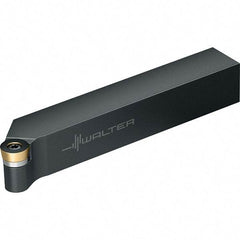 Walter - SRSC, Left Hand Cut, 1" Shank Height x 1" Shank Width, Neutral Rake Indexable Turning Toolholder - 6" OAL, RC.T 22.. Insert Compatibility, Series Walter Turn - Americas Industrial Supply