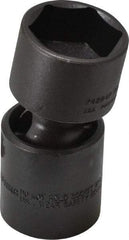 Proto - 1/2" Drive 1-1/16" Standard Universal Impact Socket - 6 Points, 3" OAL - Americas Industrial Supply