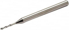 Seco - 0.5mm, 130° Point, Solid Carbide Micro Drill Bit - Americas Industrial Supply