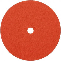 Norton - 9-1/8" Diam 7/8" Hole 24 Grit Fiber Disc - Ceramic, Series R980P - Americas Industrial Supply