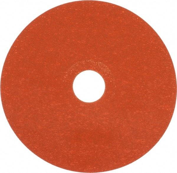 Norton - 5" Diam 7/8" Hole 120 Grit Fiber Disc - Ceramic, Series R980P - Americas Industrial Supply