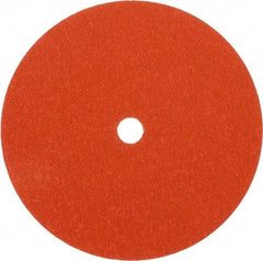 Norton - 9-1/8" Diam 7/8" Hole 50 Grit Fiber Disc - Ceramic, Series R980P - Americas Industrial Supply